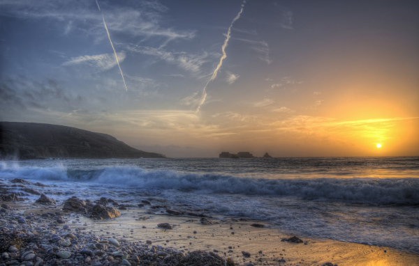 Облака перед закатом