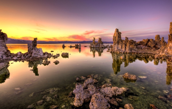 Закат на берегу