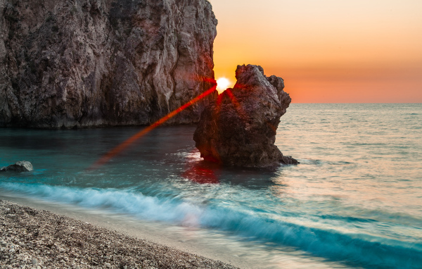 Луч света от заката