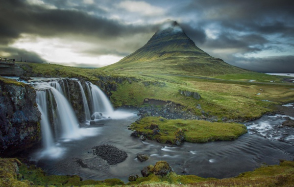 Спящий вулкан в Исландии