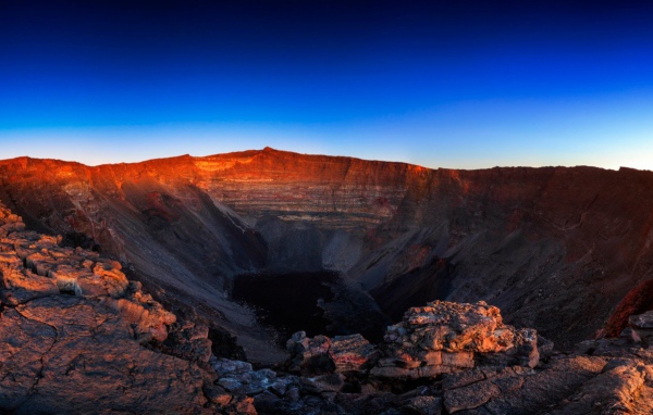 Старый спящий вулкан