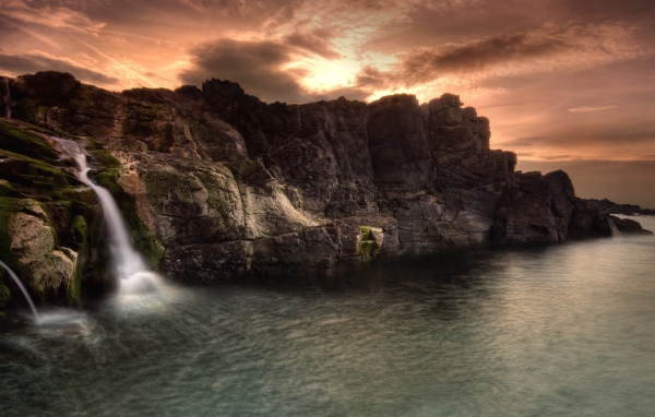 Восхитительный водопад