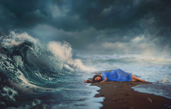 Волны прибоя во сне