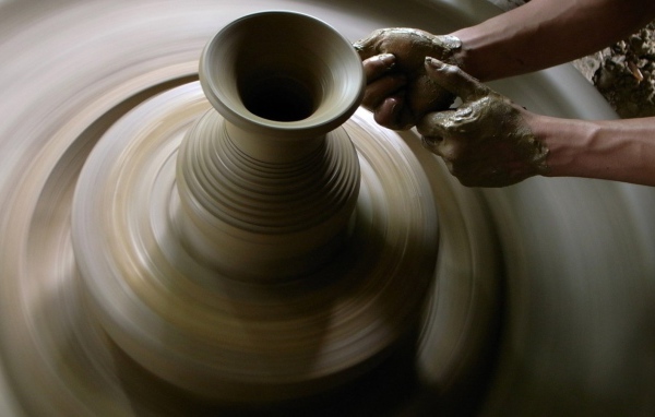 Работа гончара