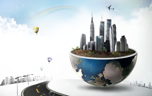 Абстрактный земной шар