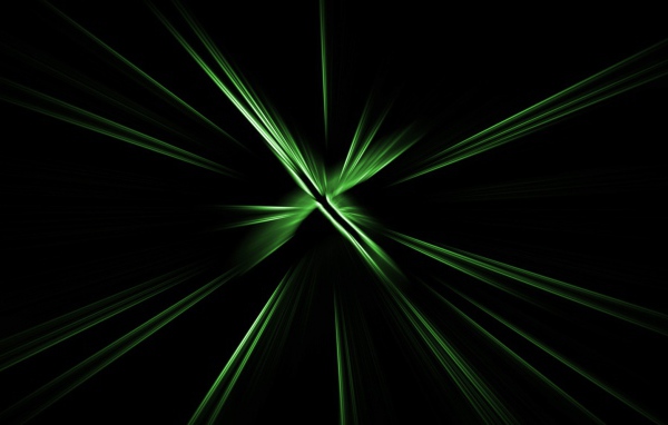 Зеленые лучи