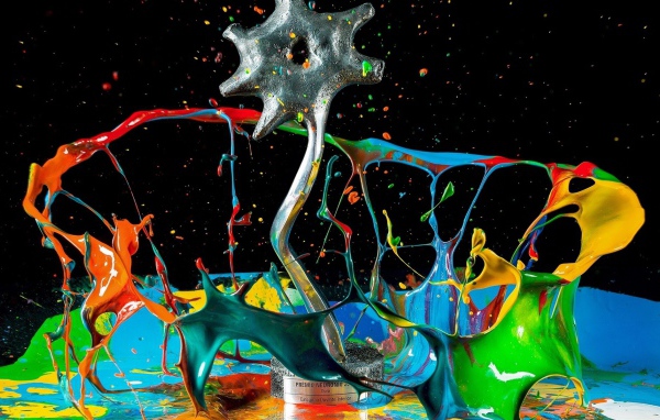 Брызги краски