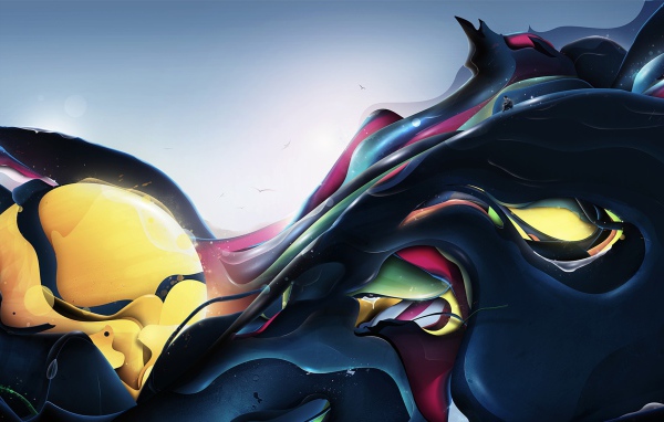 Абстрактные горы