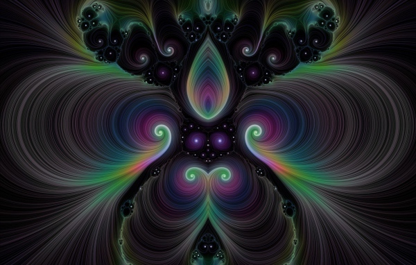 Симметричный абстрактный рисунок