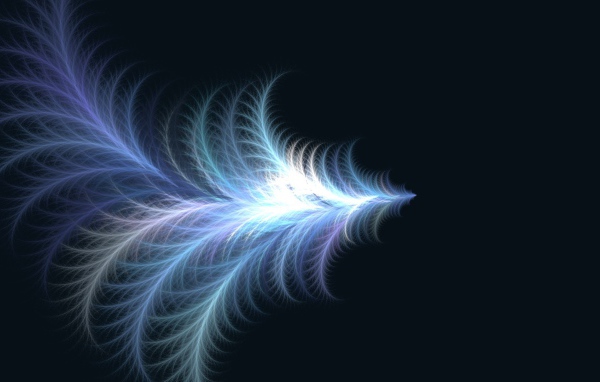 Абстрактное перо