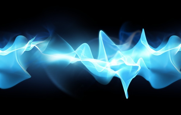 Голубое Космическое свечение