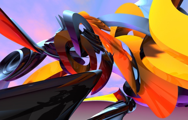 Разноцветные кольца