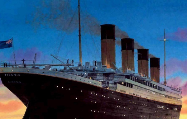 Титаник под Британским флагом