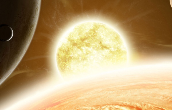 Горящая звезда