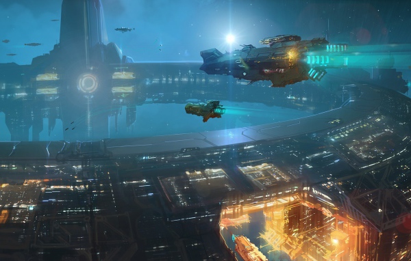 Стыковка с кораблем на орбите