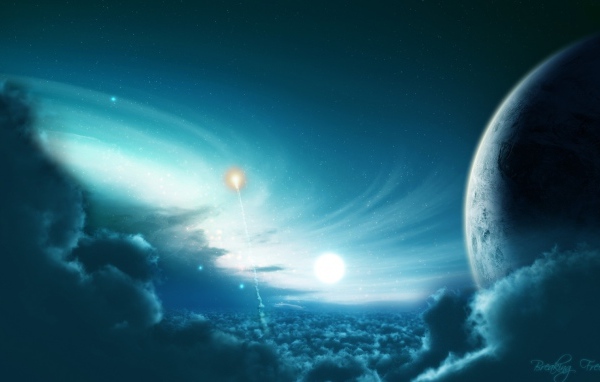 Вспышка в облаках