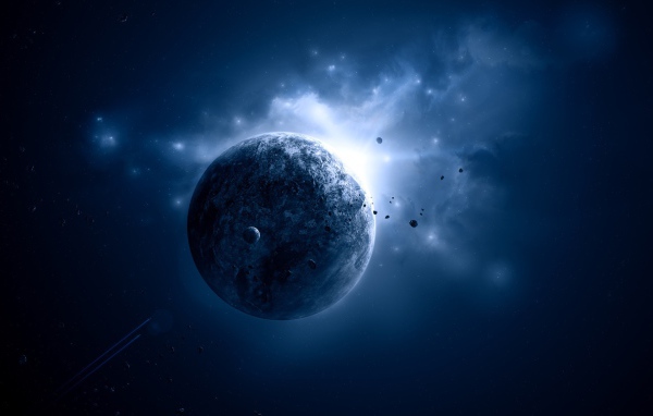 Вид на планету