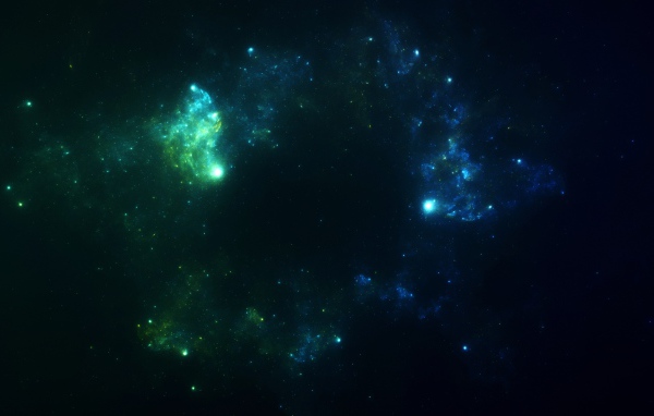 Звездное скопление и туманность