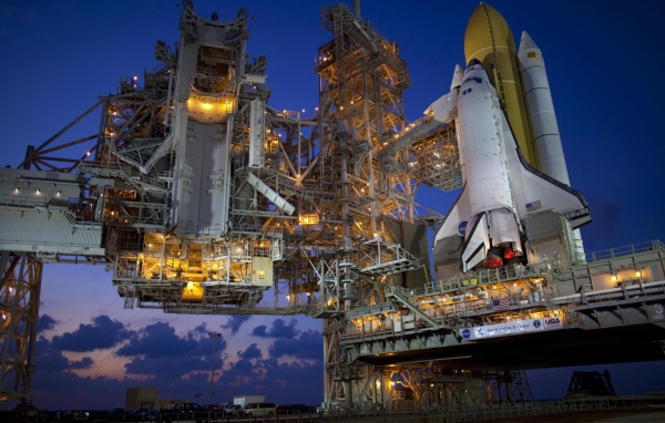 Вечер перед стартом шаттла