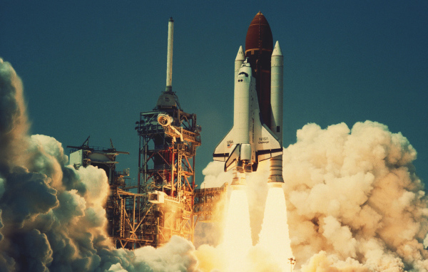 Запуск космического корабля