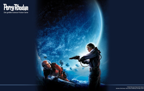 Космонавт с пистолетом