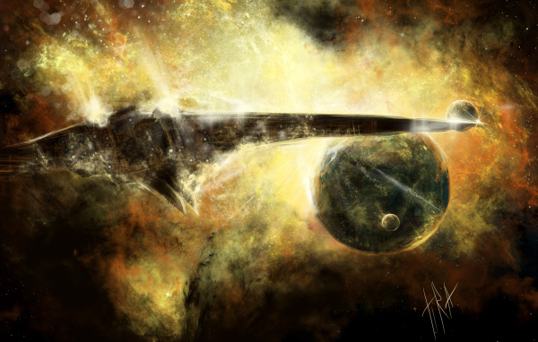 Полет космического корабля