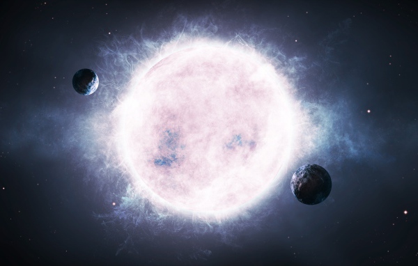 Планеты около большой звезды