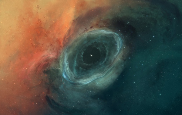 Двухцветная воронка