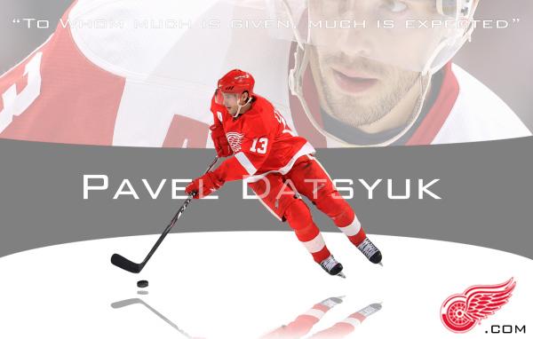 Известный Хоккеист из Детройта Павел Дацюк