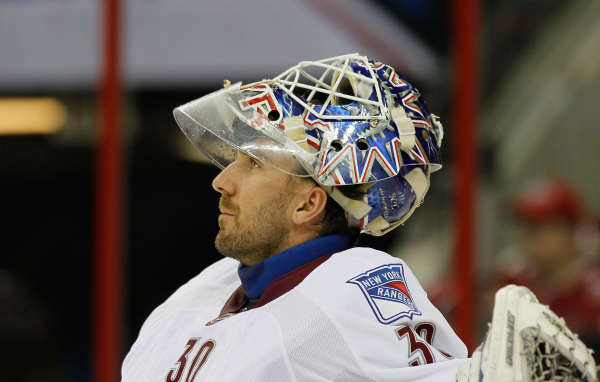 Известный хоккеист Нью-Йорк Рейнджерс Хенрик Лундквист