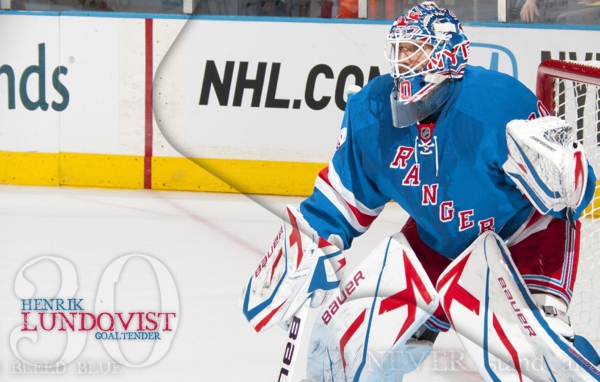 Игрок Нью-Йорк Рейнджерс Хенрик Лундквист