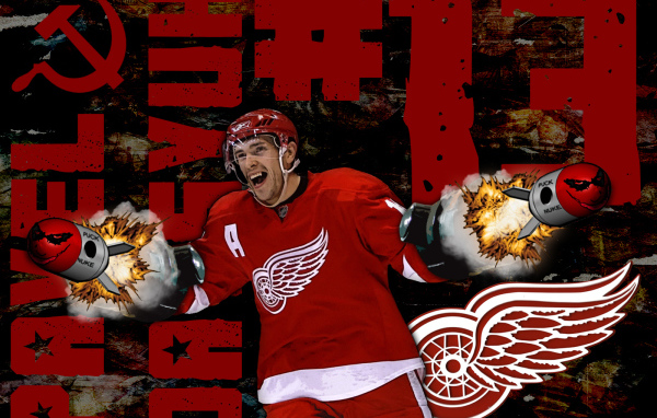 Игрок Детройта Павел Дацюк