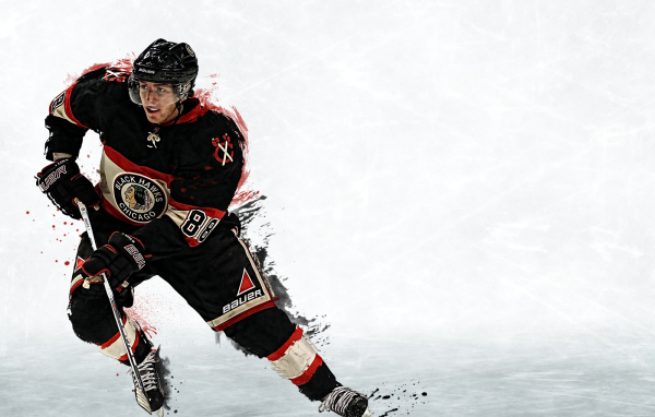 Популярный Хоккеист Чикаго Патрик Кейн