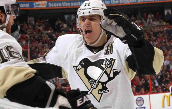 Хоккеист Питтсбурга Евгений Малкин