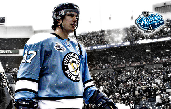 Сидни Кросби на льду