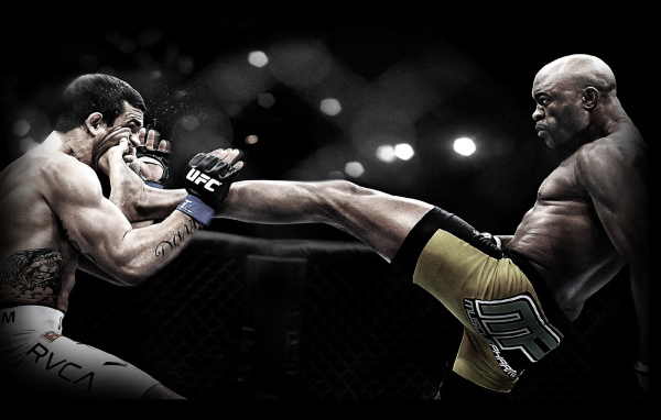 Удар ногой в челюсть