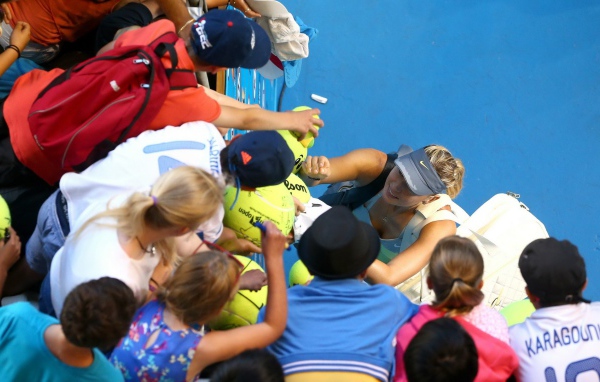 Мария Шарапова и её поклонники