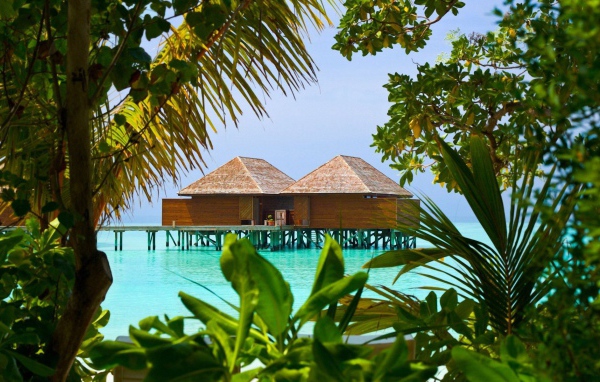 Дома на сваях на Бали