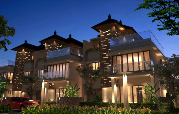 Жилой дом на курорте Бали