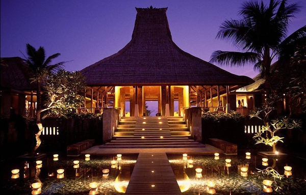 Дорога к храму на Бали