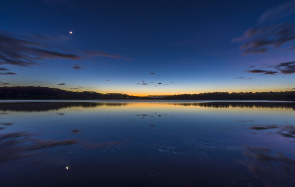 Озеро в Сиднее, Австралия