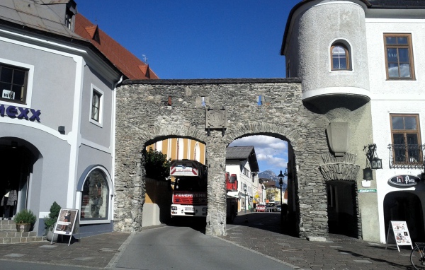 Арка на горнолыжном курорте Шладминг, Австрия