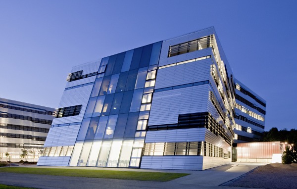 Красивое здание в городе Линц, Австрия