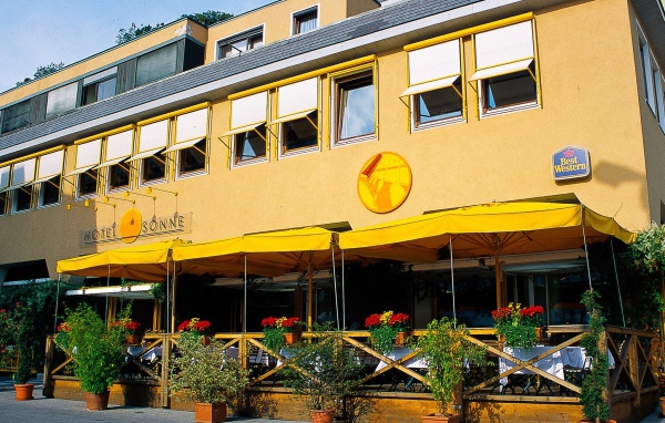 Кафе на курорте Лиенц, Австрия