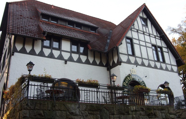 Кафе в городе Лэнгенфельд, Австрия