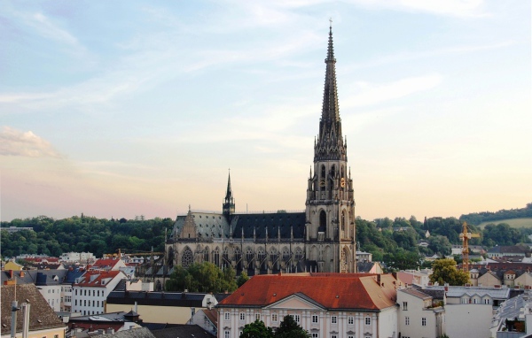 Собор в городе Линц, Австрия