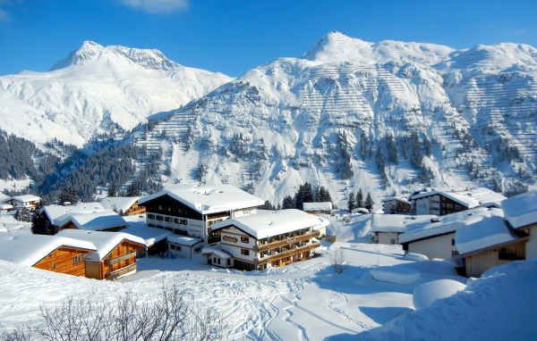 Гостиница на горнолыжном курорте Лех, Австрия
