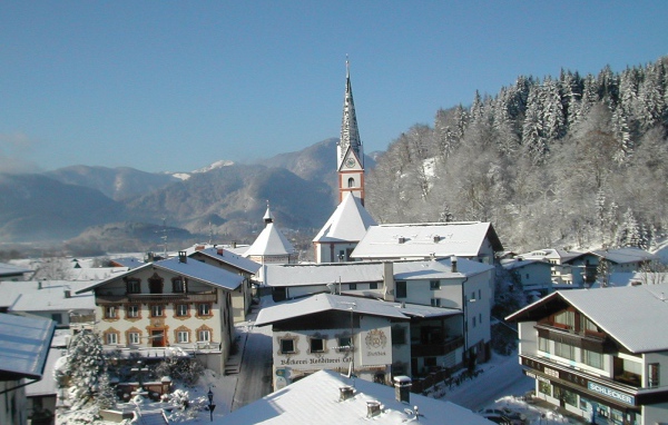 Город на курорте Тельфс-Бюхен, Австрия