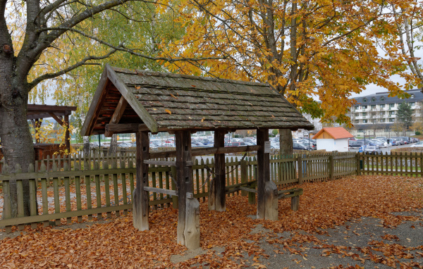 Парк на курорте Бад Татцмансдорф, Австрия