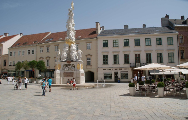 Скульптура на курорте Баден, Австрия